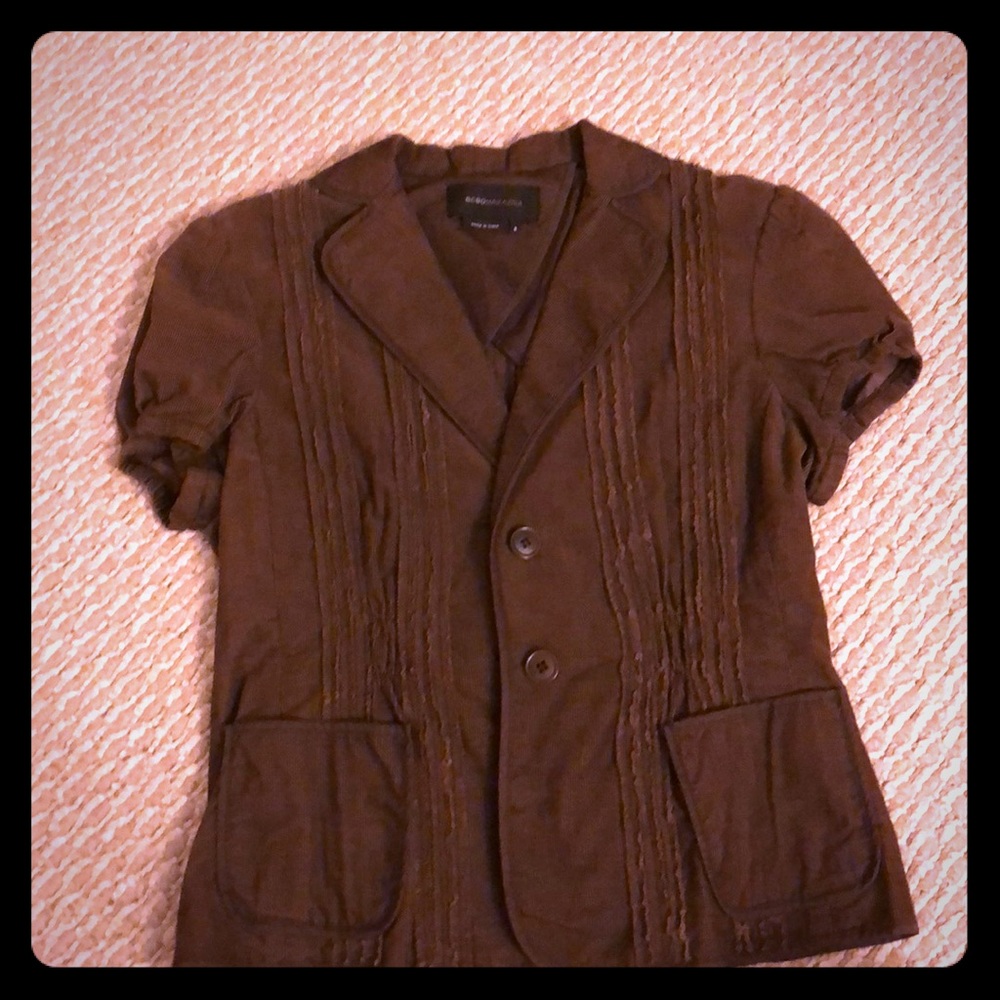 BCBG brown vest